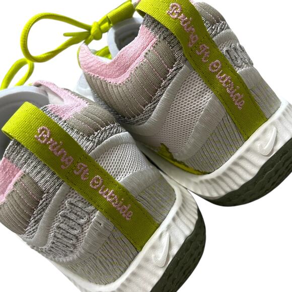 Nike Cosmic Unity 3 Basketball Shoes Men's Sz 9 Phantom Bright Cactus Streetwear - Picture 8 of 11